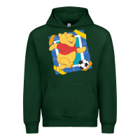 Forest Green winnie the pooh Urban Hoodie - artisFamous