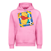 Fuchsia Pink winnie the pooh Urban Hoodie - artisFamous