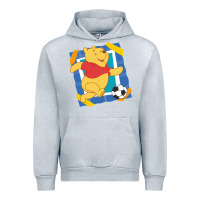 Heather Grey winnie the pooh Urban Hoodie - artisFamous