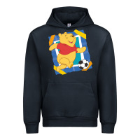 Navy winnie the pooh Urban Hoodie - artisFamous