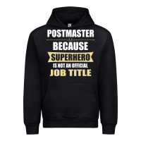 Black gift for superhero postmaster Urban Hoodie - artisFamous