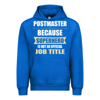 Cobalt gift for superhero postmaster Urban Hoodie - artisFamous
