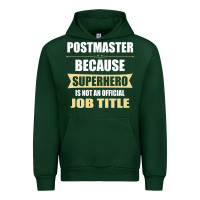 Forest Green gift for superhero postmaster Urban Hoodie - artisFamous