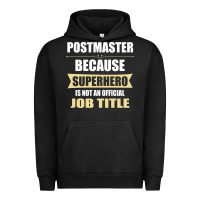 Pigment Black gift for superhero postmaster Urban Hoodie - artisFamous