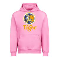 Fuchsia Pink The Tiger Urban Hoodie - artisFamous