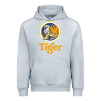 Heather Grey The Tiger Urban Hoodie - artisFamous
