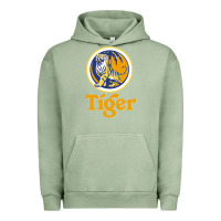 Pigment Oil Green The Tiger Urban Hoodie - artisFamous