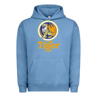 Pigment Pebble Blue The Tiger Urban Hoodie - artisFamous