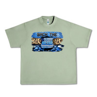 Oil Green Back the blue Urban Heavy Tee - FaDigitalArtStudio