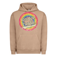 Pigment Burro george carlin   retro rainbow faded style Urban Hoodie - artisFamous