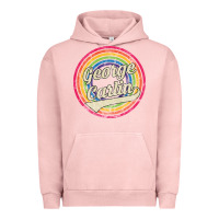 Pigment Salmon george carlin   retro rainbow faded style Urban Hoodie - artisFamous