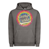 Pigment Tornado george carlin   retro rainbow faded style Urban Hoodie - artisFamous