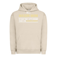 Pigment French Oak i'm a mason mom, i'm always right. mother's day gift Urban Hoodie - artisFamous