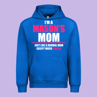 I'm A Mason's  Mom Just Like A Normal Mom Urban Hoodie Designed By Artisfamous