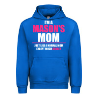 Cobalt i'm a mason's  mom just like a normal mom Urban Hoodie - artisFamous