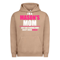 Pigment Burro i'm a mason's  mom just like a normal mom Urban Hoodie - artisFamous