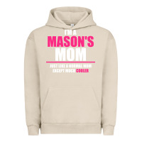 Pigment French Oak i'm a mason's  mom just like a normal mom Urban Hoodie - artisFamous