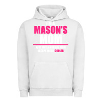 Pigment Lunar Rock i'm a mason's  mom just like a normal mom Urban Hoodie - artisFamous