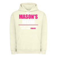 Pigment Pistachio i'm a mason's  mom just like a normal mom Urban Hoodie - artisFamous
