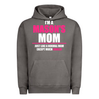 Pigment Tornado i'm a mason's  mom just like a normal mom Urban Hoodie - artisFamous