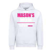 White i'm a mason's  mom just like a normal mom Urban Hoodie - artisFamous