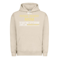 Pigment French Oak i'm a physical therapist mom, i'm always right Urban Hoodie - artisFamous