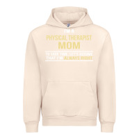 Sandshell i'm a physical therapist mom, i'm always right Urban Hoodie - artisFamous