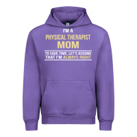 Tulip i'm a physical therapist mom, i'm always right Urban Hoodie - artisFamous