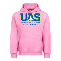 Fuchsia Pink Alaska Southeast Gift Urban Hoodie - artisFamous