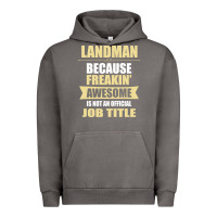 Pigment Tornado landman because freakin' awesome isn't a job title Urban Hoodie - artisFamous