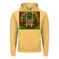 Vintage Mustard oh deer Vintage Hoodie - BundleAndBundleShop