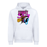 White gambit Urban Hoodie - artisFamous