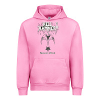 Fuchsia Pink hell hammer Urban Hoodie - artisFamous