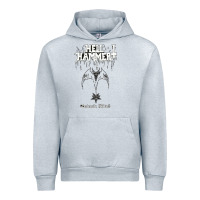 Heather Grey hell hammer Urban Hoodie - artisFamous