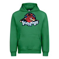 Emerald The Icehogs, Rockford Urban Hoodie - artisFamous