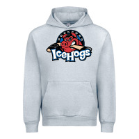 Heather Grey The Icehogs, Rockford Urban Hoodie - artisFamous