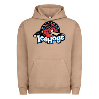 Pigment Burro The Icehogs, Rockford Urban Hoodie - artisFamous