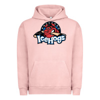 Pigment Salmon The Icehogs, Rockford Urban Hoodie - artisFamous