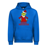 Cobalt Merry Whatever Grinch Urban Hoodie - artisFamous
