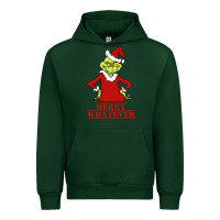 Forest Green Merry Whatever Grinch Urban Hoodie - artisFamous