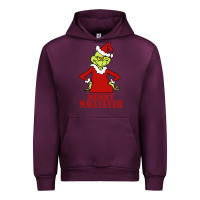 Mauve Wine Merry Whatever Grinch Urban Hoodie - artisFamous