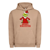 Pigment Burro Merry Whatever Grinch Urban Hoodie - artisFamous