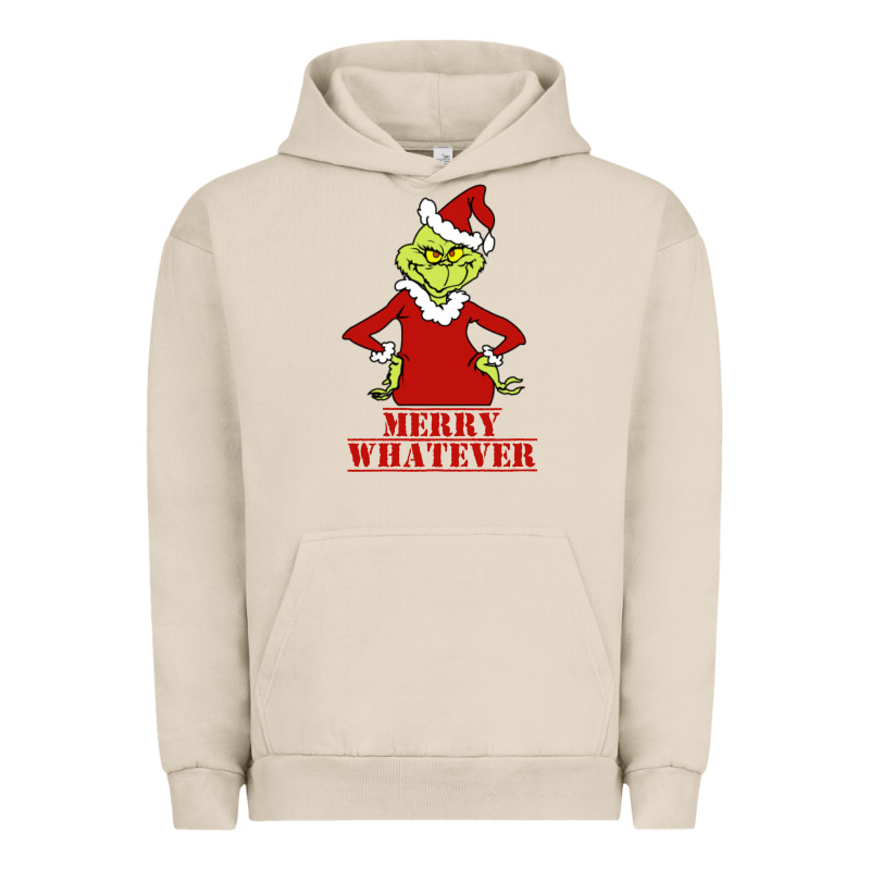 Merry Whatever Grinch Urban Hoodie by artisFamous | Teevron