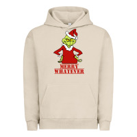 Pigment French Oak Merry Whatever Grinch Urban Hoodie - artisFamous