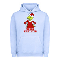 Pigment Grape Ice Merry Whatever Grinch Urban Hoodie - artisFamous