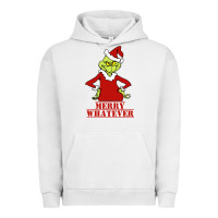 Pigment Lunar Rock Merry Whatever Grinch Urban Hoodie - artisFamous