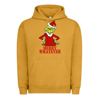 Pigment Peanut Butter Merry Whatever Grinch Urban Hoodie - artisFamous