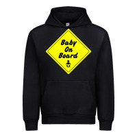 Black baby on board Urban Hoodie - artisFamous
