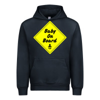 Navy baby on board Urban Hoodie - artisFamous
