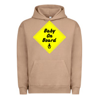 Pigment Burro baby on board Urban Hoodie - artisFamous